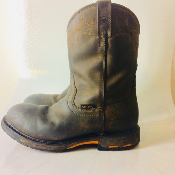 ariat workhog pull on composite toe